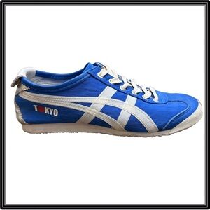 ASICS Onitsuka Tiger Mexico 66 Tokyo 401 Blue White Sneakers Size 4 Women’s 5.5